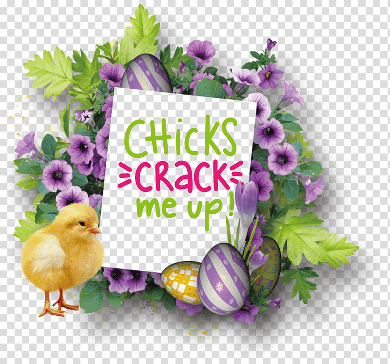 Chicks Crack Me Up Easter Day Happy Easter, Frame, Birthday
, Idea, Ornament, Text, Watercolor Painting transparent background PNG clipart