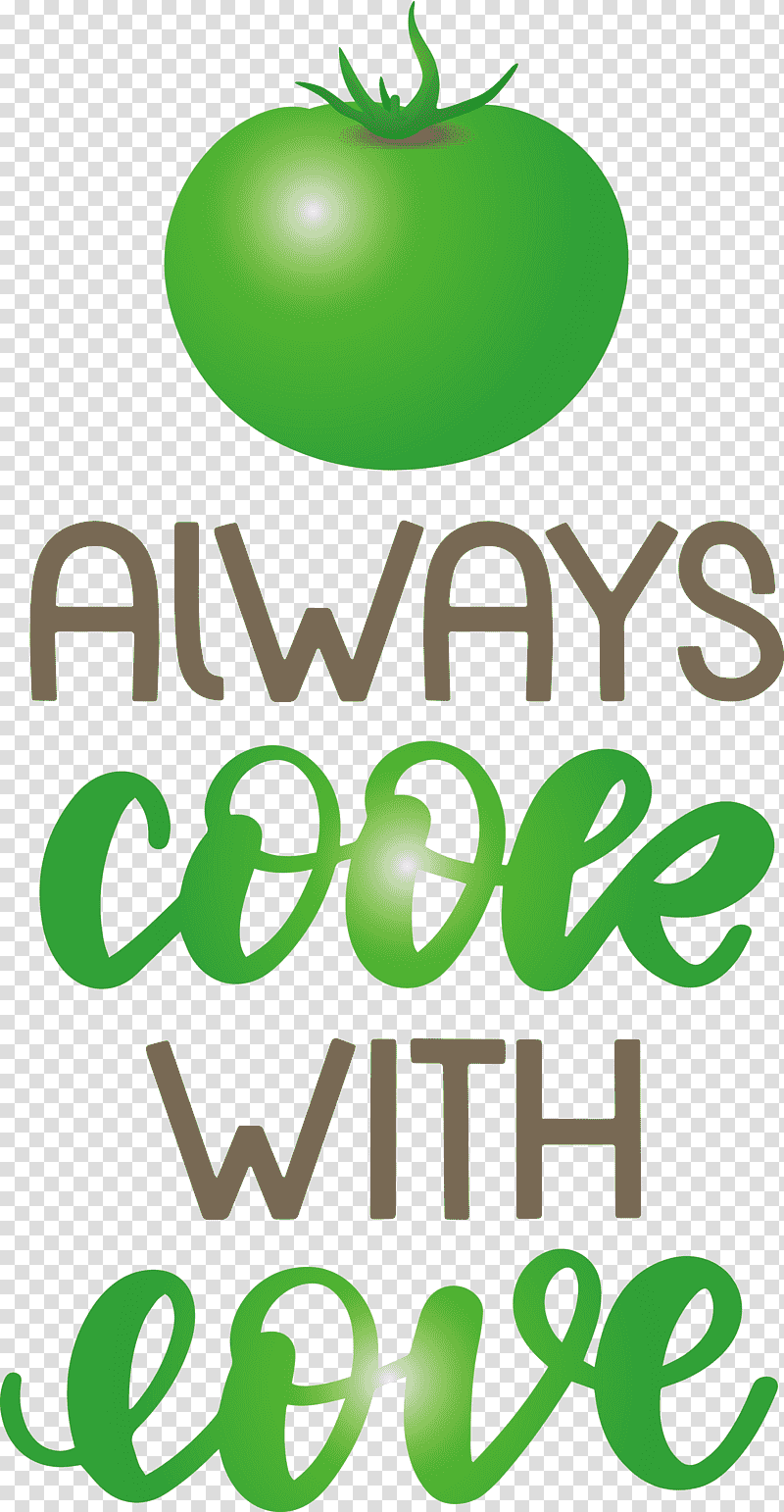 Always Cook With Love Food Kitchen, Logo, Green, Meter, Leaf, Mtree, Apple transparent background PNG clipart