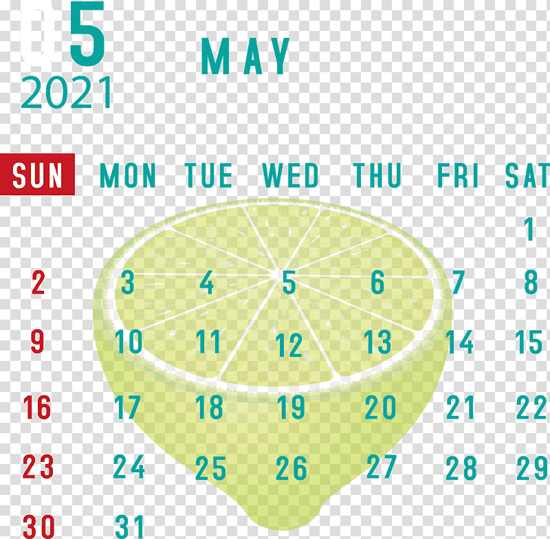 May 2021 Printable Calendar May 2021 Calendar, Diagram, Green, Meter, Line, Geometry, Mathematics transparent background PNG clipart