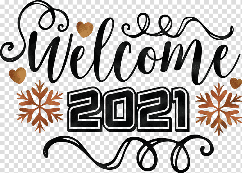 Welcome 2021 Year 2021 Year 2021 New Year, Year 2021 Is Coming, Logo, Calligraphy, Meter, Line, Mathematics transparent background PNG clipart