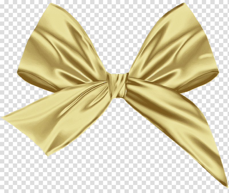 Bow tie, Ribbon, Birthday
, Yellow, Party, Gift, BROWN RIBBON transparent background PNG clipart