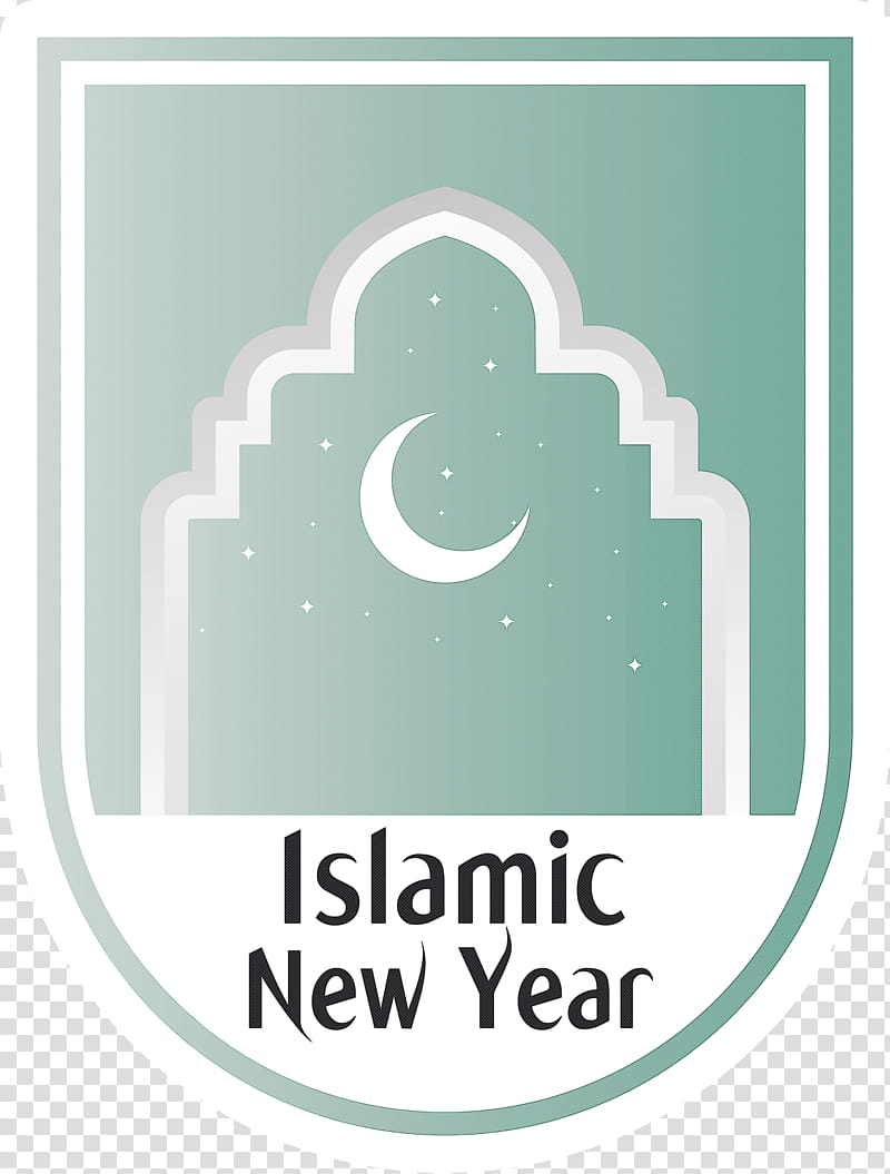 Islamic New Year Arabic New Year Hijri New Year, Muslims, Logo, Teal, Meter transparent background PNG clipart