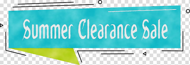 banner logo online advertising digital display advertising signage, Summer Clearance Sale, Watercolor, Paint, Wet Ink, Meter, Microsoft Azure transparent background PNG clipart