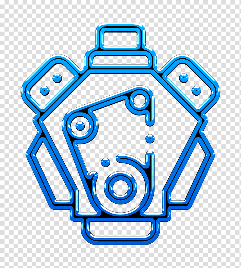 Car Engine icon Motor icon Engine icon, Internal Combustion Engine, Automotive Engine, Gasoline, Cylinder Head, Fuel, Diesel Engine transparent background PNG clipart