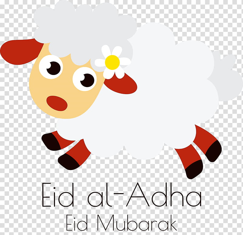 Eid al-Adha Eid Qurban Qurban Bayrami, Eid Al Adha, Cartoon, Drawing, Sheep, Comics, Love Is, Animation transparent background PNG clipart