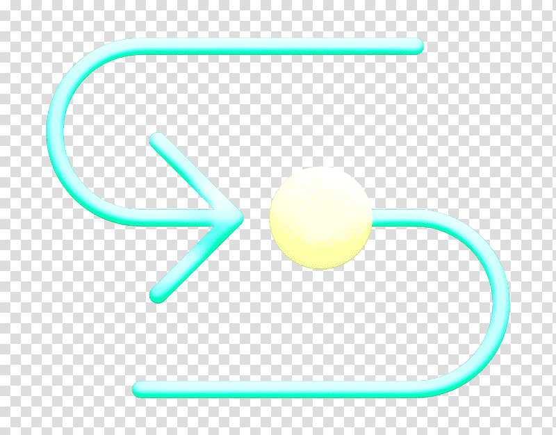 Curved arrow icon Arrow icon Curve arrow icon, Light, Meter, Symbol, Green, Microsoft Azure, Science transparent background PNG clipart