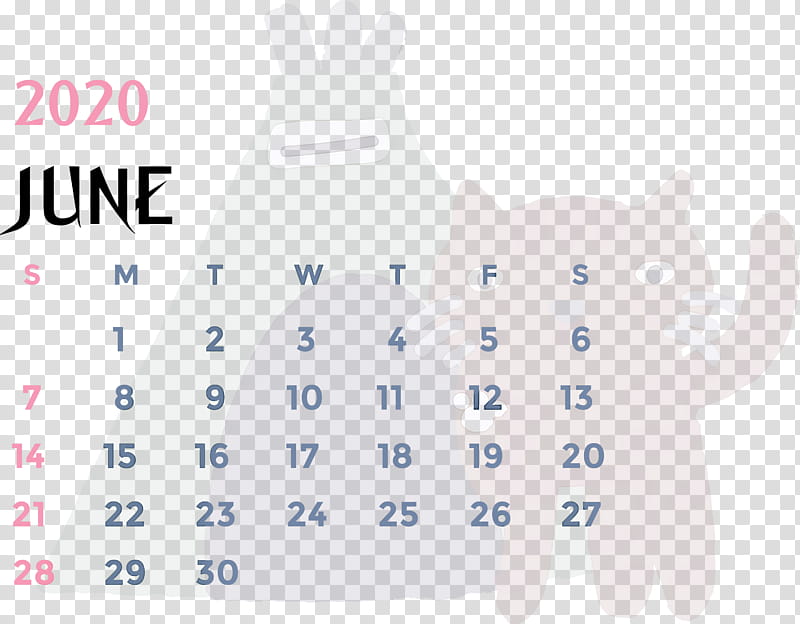 June 2020 Printable Calendar June 2020 Calendar 2020 Calendar, Clothing, Industrial Design, Text, Typeface, February, Calendar System, Conflagration transparent background PNG clipart