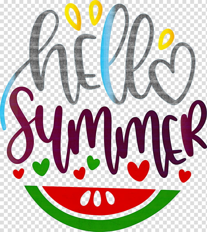 Hello Summer, Logo, Line, Area, Meter, Good Happiness M transparent background PNG clipart