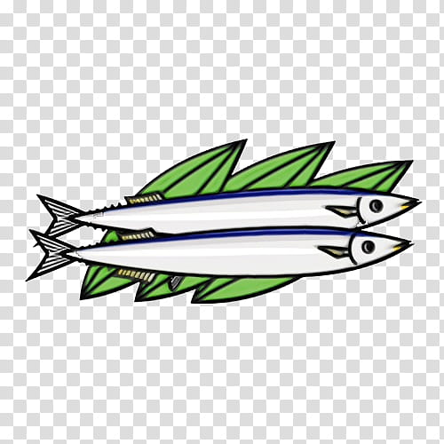 leaf fish line automobile engineering science, Watercolor, Paint, Wet Ink, Plants, Biology, Plant Structure transparent background PNG clipart