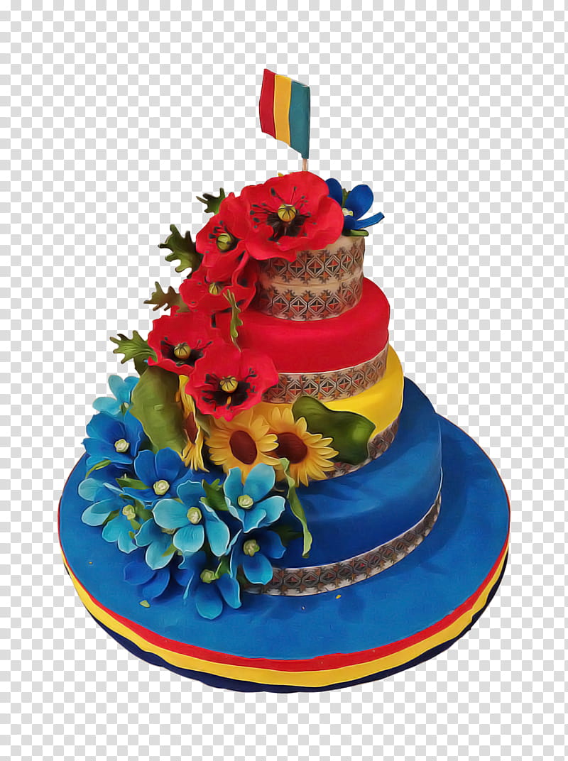 Birthday cake, Sugar Cake, Chocolate Cake, Cake Decorating, Sugar Paste, Torte, Fondant Icing, Dessert transparent background PNG clipart