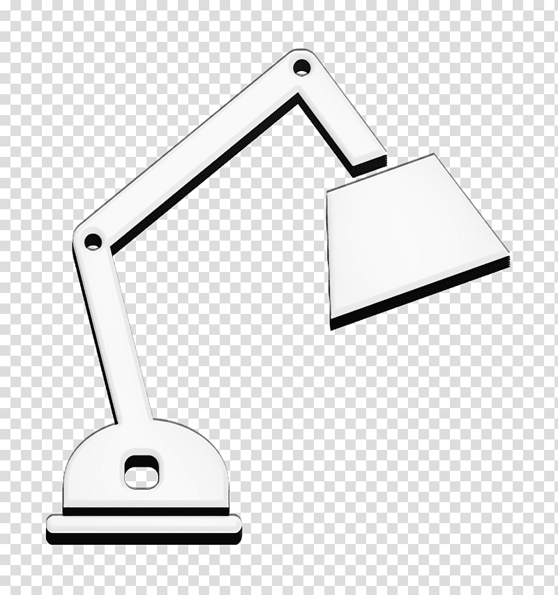 Lamp icon electronics icon House Things icon, Line, Triangle, Lighting, Meter, Mathematics, Geometry transparent background PNG clipart
