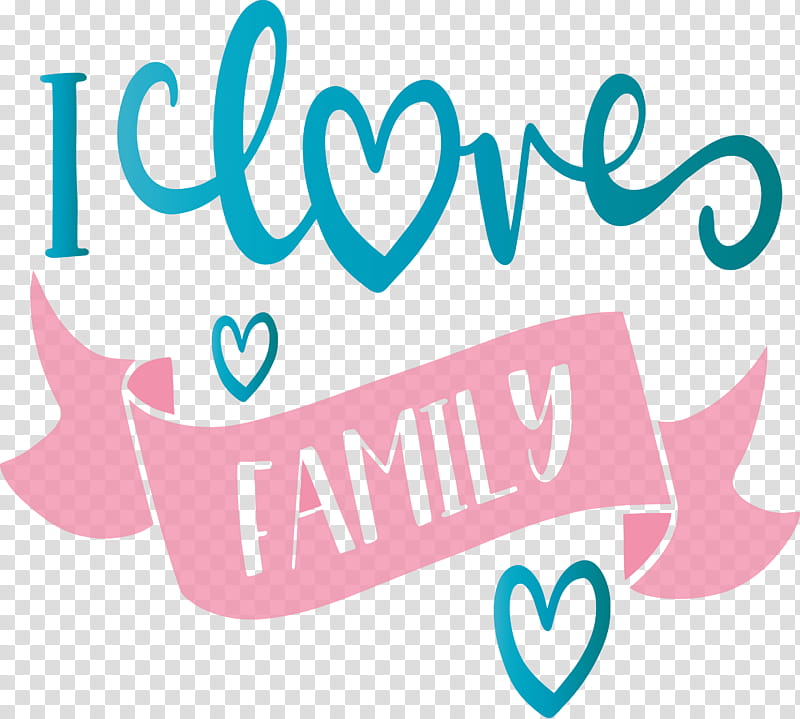 Family Day I Love Family, Text, Pink, Line, Logo, Smile transparent background PNG clipart