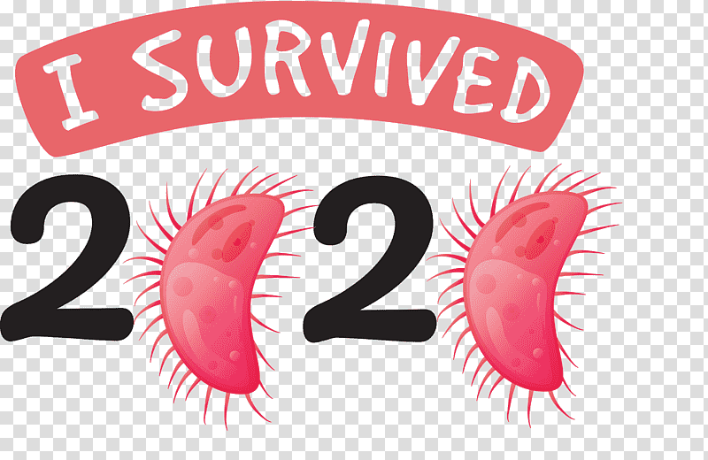 I Survived I Survived 2020 Year, Hello 2021, Music , Zip transparent background PNG clipart
