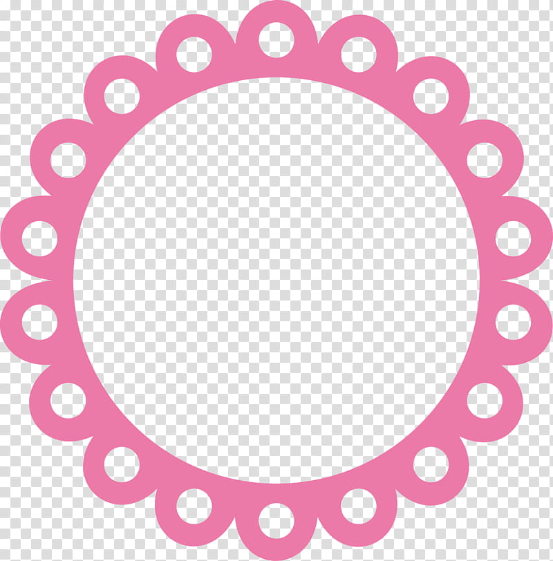 Monogram Frame, Pink, Circle, Magenta, Oval transparent background PNG ...