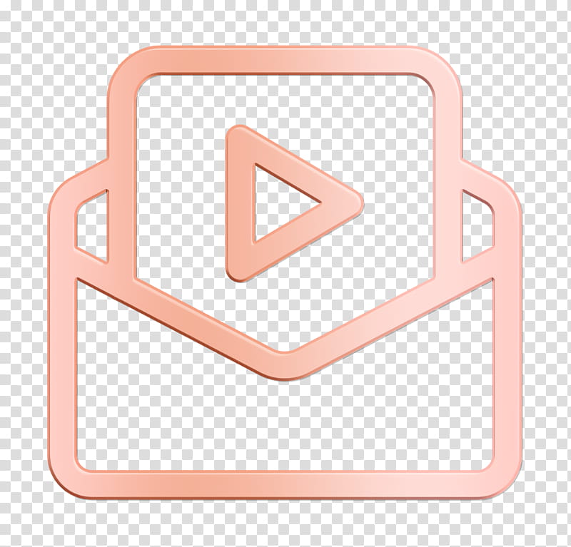 Email icon Video icon, Triangle, Line, Meter, Geometry, Mathematics transparent background PNG clipart