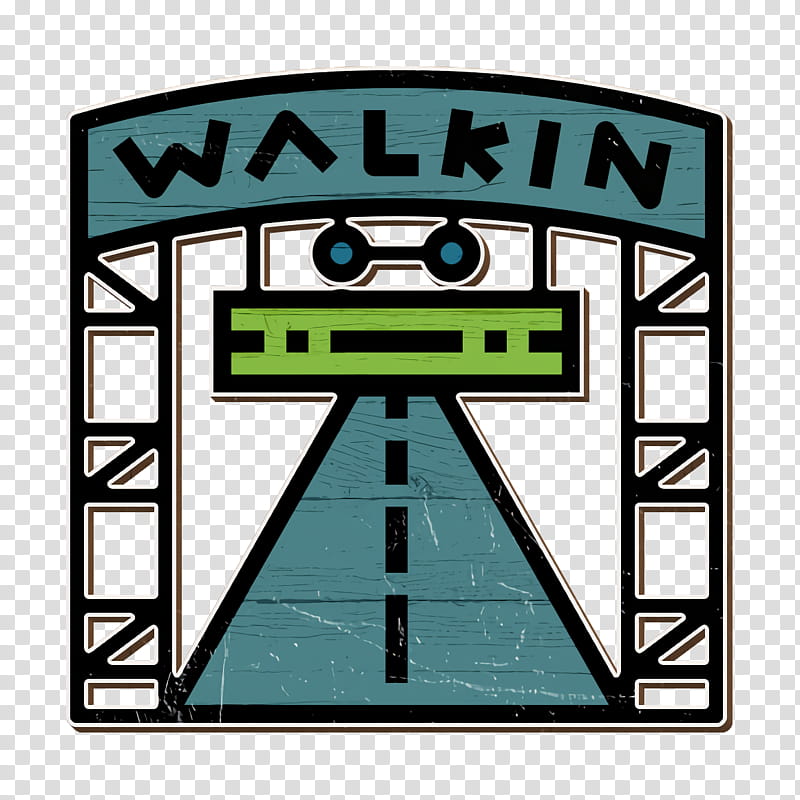 Walking street icon Pattaya icon, Rectangle, Logo transparent background PNG clipart