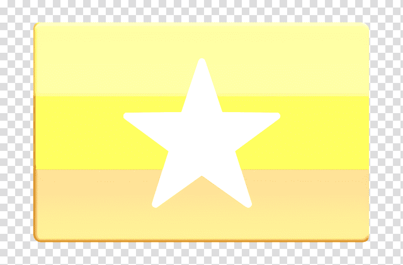 Myanmar icon International flags icon, Yellow, Meter, Symbol, Line, Star, Mathematics transparent background PNG clipart