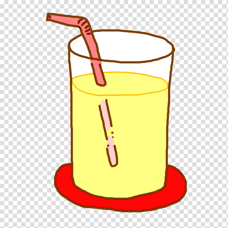 soft drink, Yellow, Line, Area transparent background PNG clipart