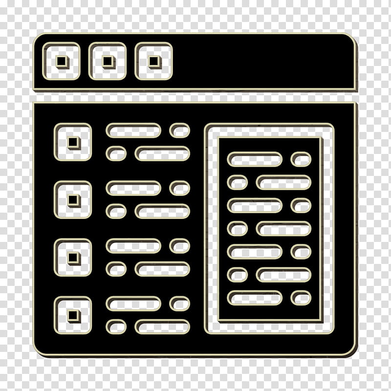 Layout icon User Interface Vol 3 icon Article icon, Technology, Numeric Keypad, Square transparent background PNG clipart
