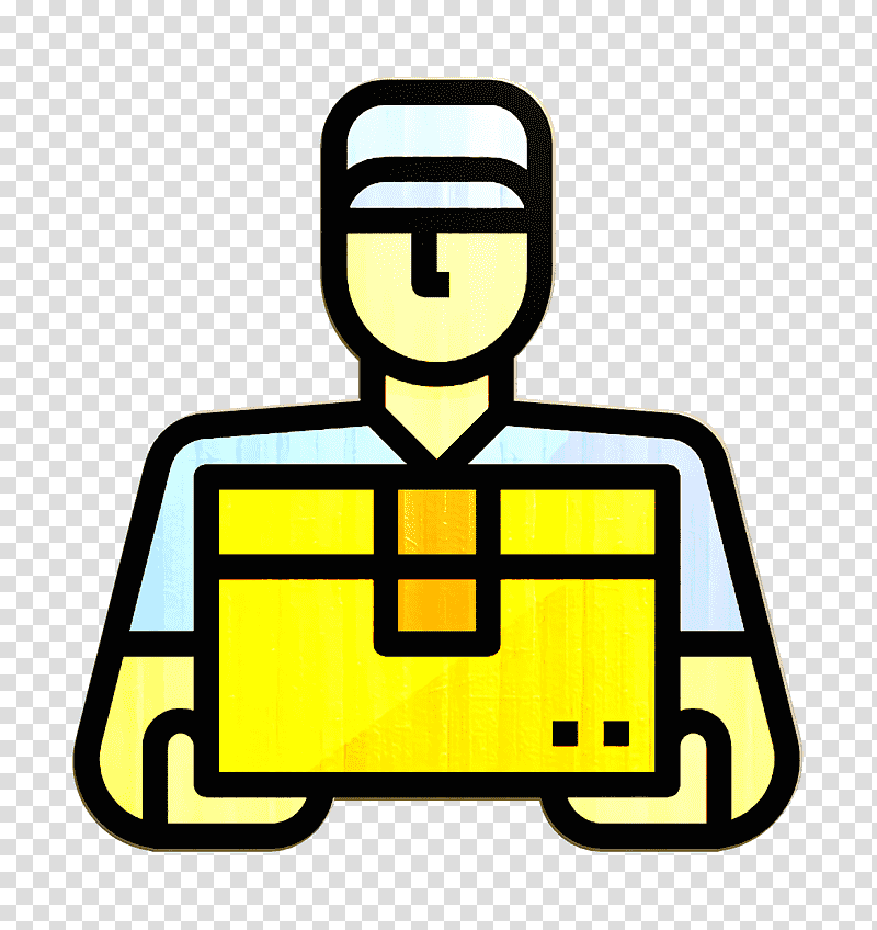 Logistic icon Box icon Delivery man icon, Computer, Computer Program, User Interface, Data transparent background PNG clipart