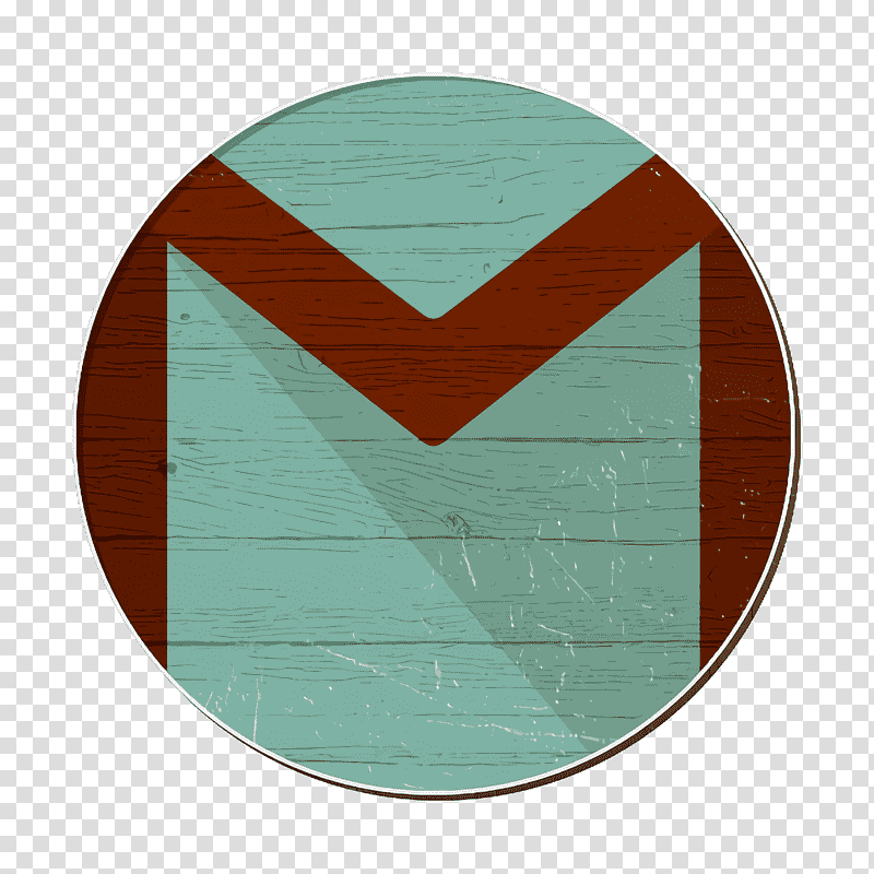 Gmail icon Social Media icon, Angle, Circle, Turquoise M, Teal, Microsoft Azure, Mathematics transparent background PNG clipart