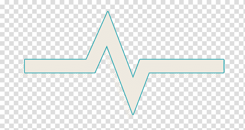 Heartbeat icon Healthy lifestyle icon, Logo, Line, Symbol, Triangle, Meter, Microsoft Azure transparent background PNG clipart