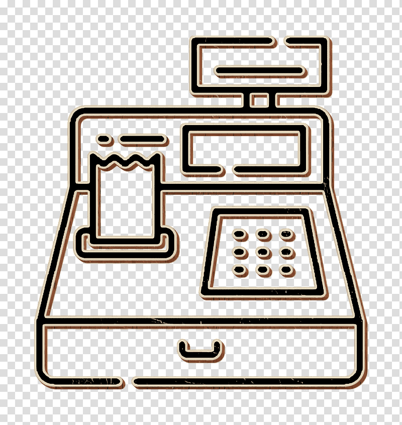 cashier machine clip art