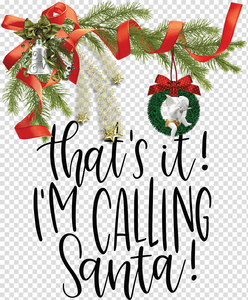 Calling Santa Santa Christmas, Christmas , Highdefinition Television, Christmas Day, Blog, Christmas Ornament M, Black Screen Of Death transparent background PNG clipart