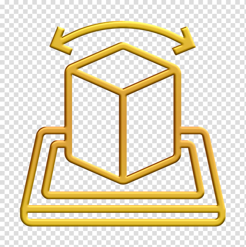 Augmented reality icon 3d icon Technologies Disruption icon, Symbol transparent background PNG clipart