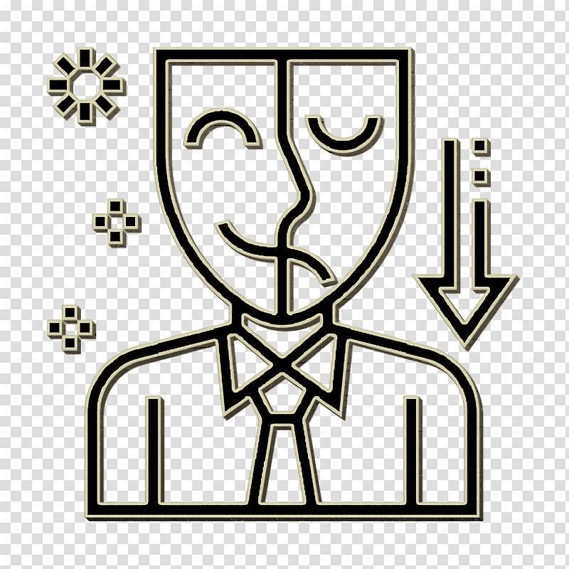 Personality icon Business Recruitment icon Sad icon, University Of Notre Dame, Expert, Management, Software Developer, Coaching, Consultant transparent background PNG clipart