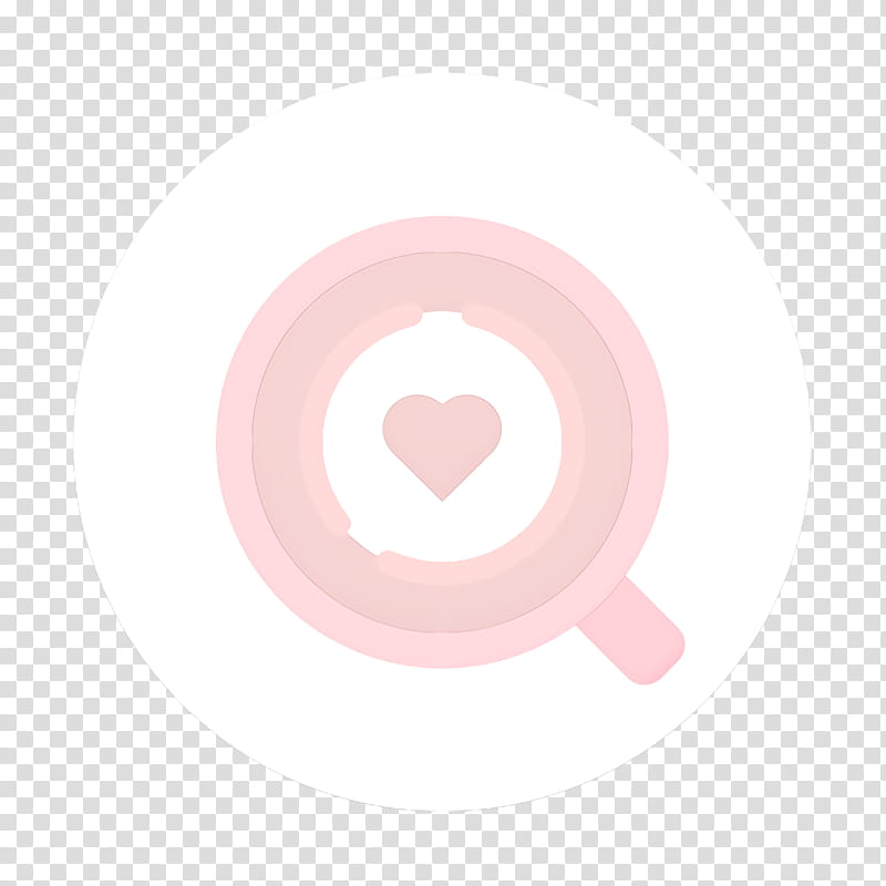 Cafe icon Coffee icon, Pink, White, Circle, Logo, Material Property, Magenta, Sticker transparent background PNG clipart