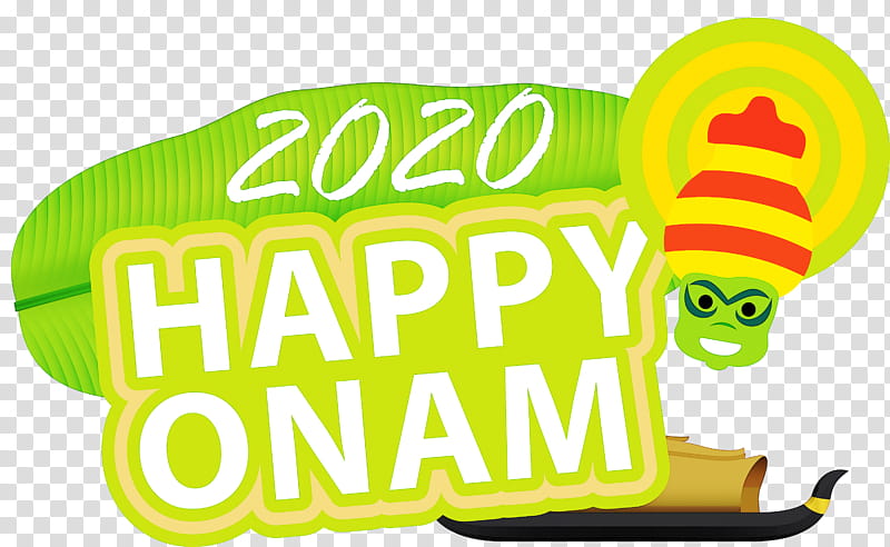 Onam Harvest Festival Happy Onam, Logo, Yellow, Meter, Line, Area, Happiness transparent background PNG clipart