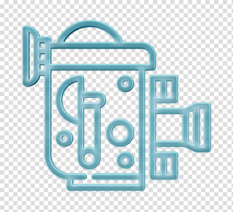Video Camera icon Old video camera icon Old camera icon, Text, Turquoise, Line, Logo, Symbol transparent background PNG clipart
