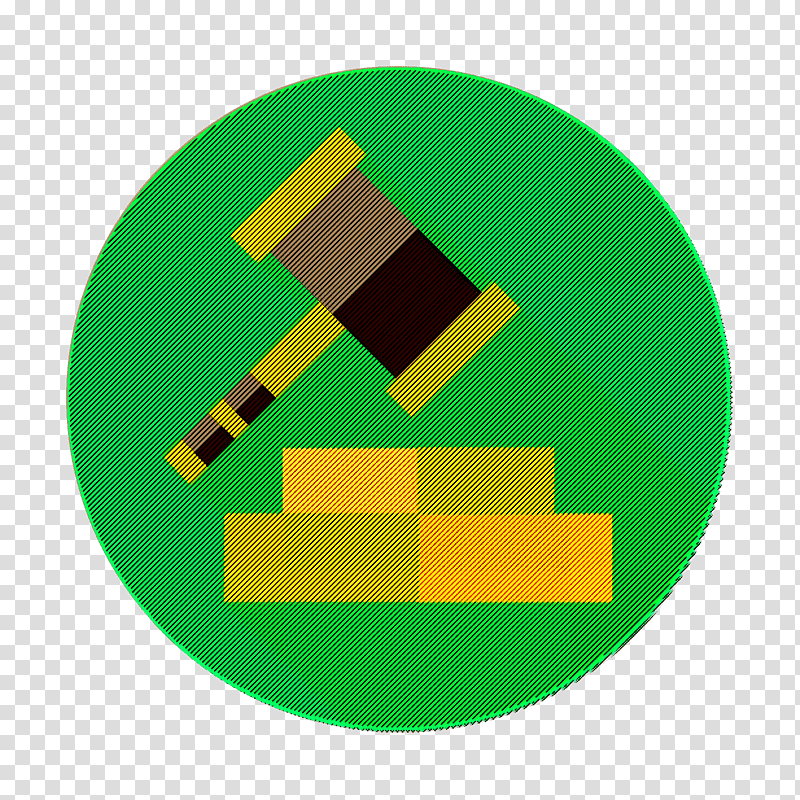 Gavel icon Law icon Law and Justice icon, Green, Line, Meter, Geometry, Mathematics transparent background PNG clipart