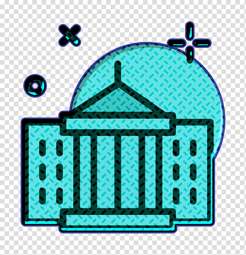 Architecture and city icon Protest icon White house icon, Headgear, Green transparent background PNG clipart