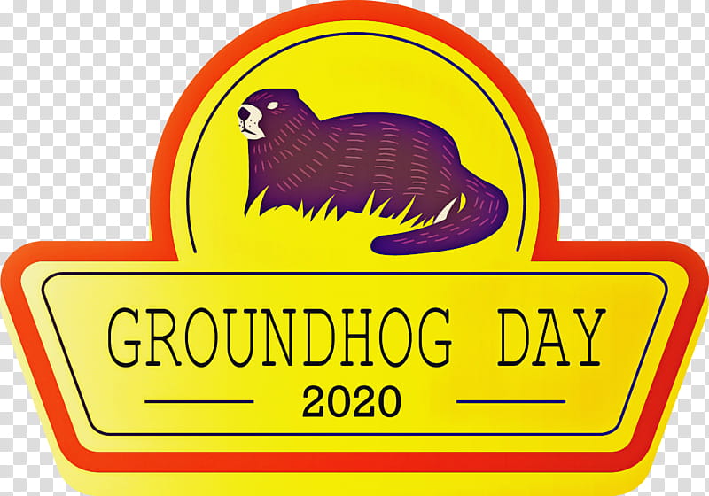 Groundhog Groundhog Day Happy Groundhog Day, Hello Spring, Sign, Label, Logo, Signage transparent background PNG clipart