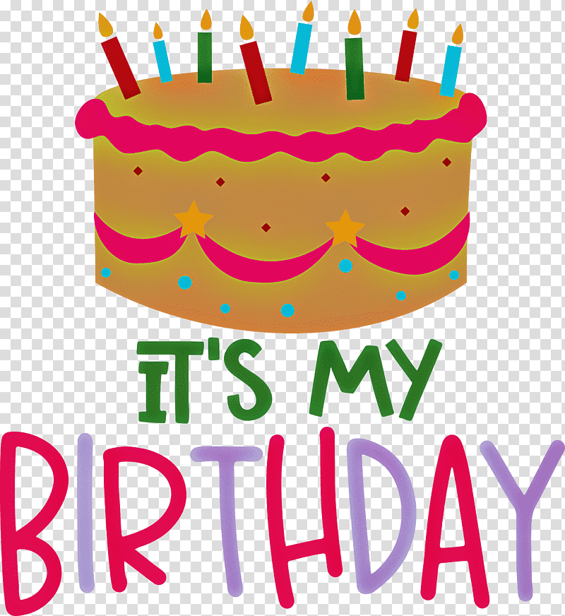Birthday My Birthday, Birthday
, Birthday Cake, Buttercream, Birthday Candle, Cake Decorating, Meter transparent background PNG clipart