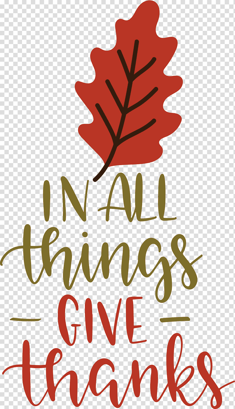 Give Thanks Thanksgiving, Leaf, Flower, Tree, Fruit, Meter, Line transparent background PNG clipart