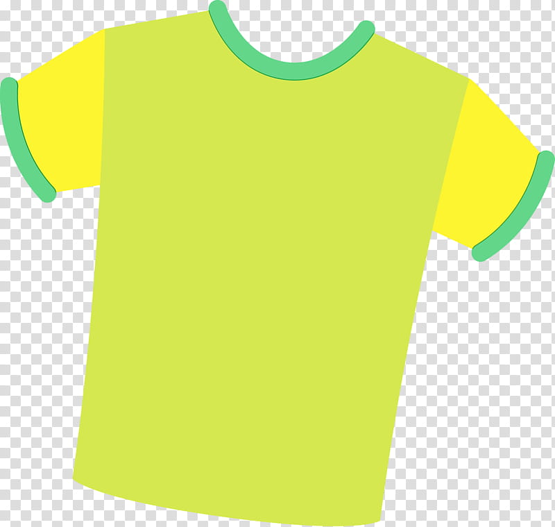 t-shirt logo shirt sleeve m green, Watercolor, Paint, Wet Ink, Tshirt, Angle, Meter transparent background PNG clipart