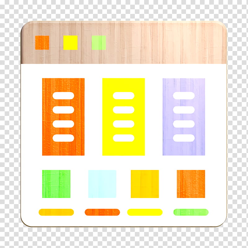 Window icon User Interface Vol 3 icon Price list icon, Text, Orange, Yellow, Line, Rectangle, Square, Logo transparent background PNG clipart