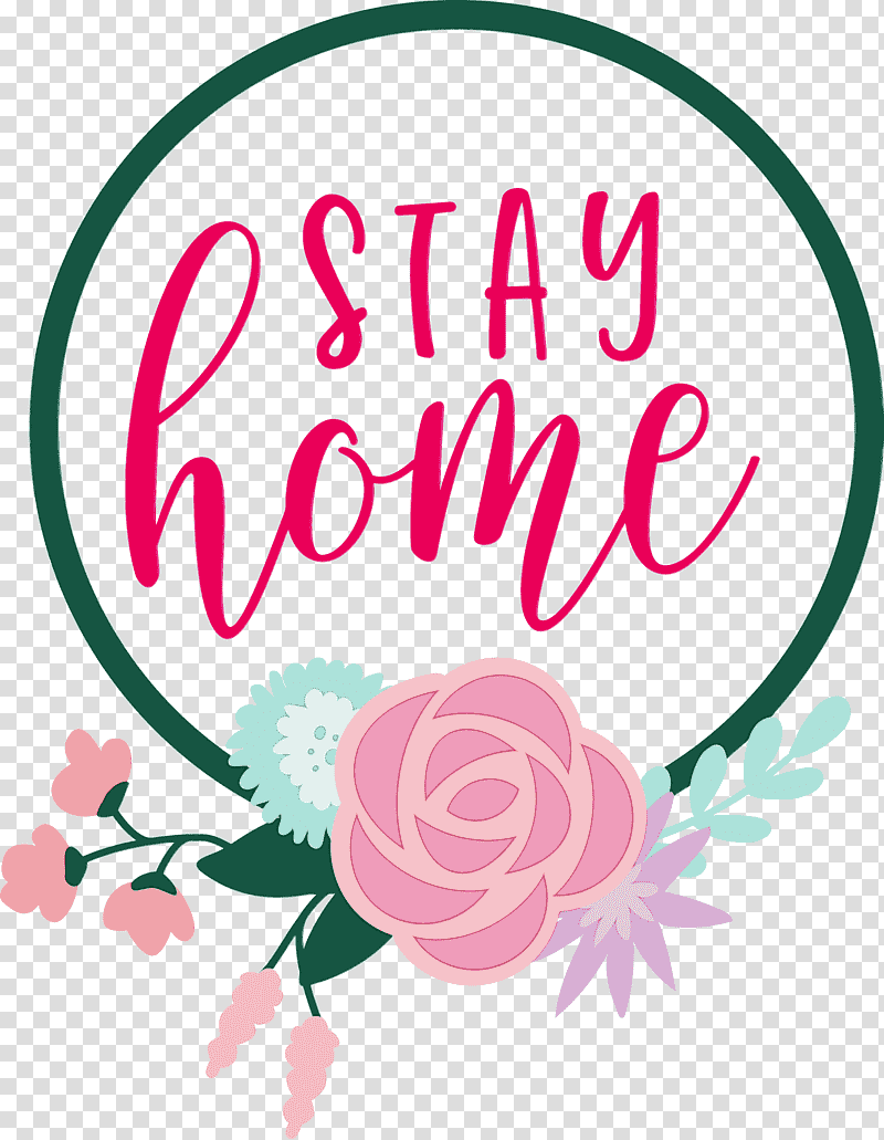 Floral design, Stay Home, Watercolor, Paint, Wet Ink, Garden Roses, Rose Family transparent background PNG clipart