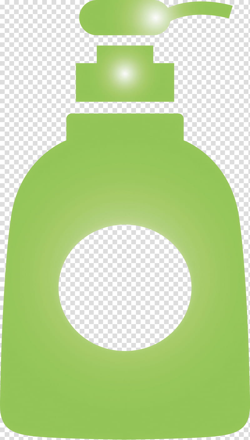 hand washing and disinfection liquid bottle, Green, Plastic Bottle, Circle, Water Bottle transparent background PNG clipart