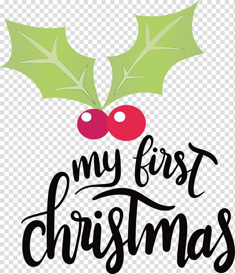 logo editing icon, My First Christmas, Watercolor, Paint, Wet Ink transparent background PNG clipart