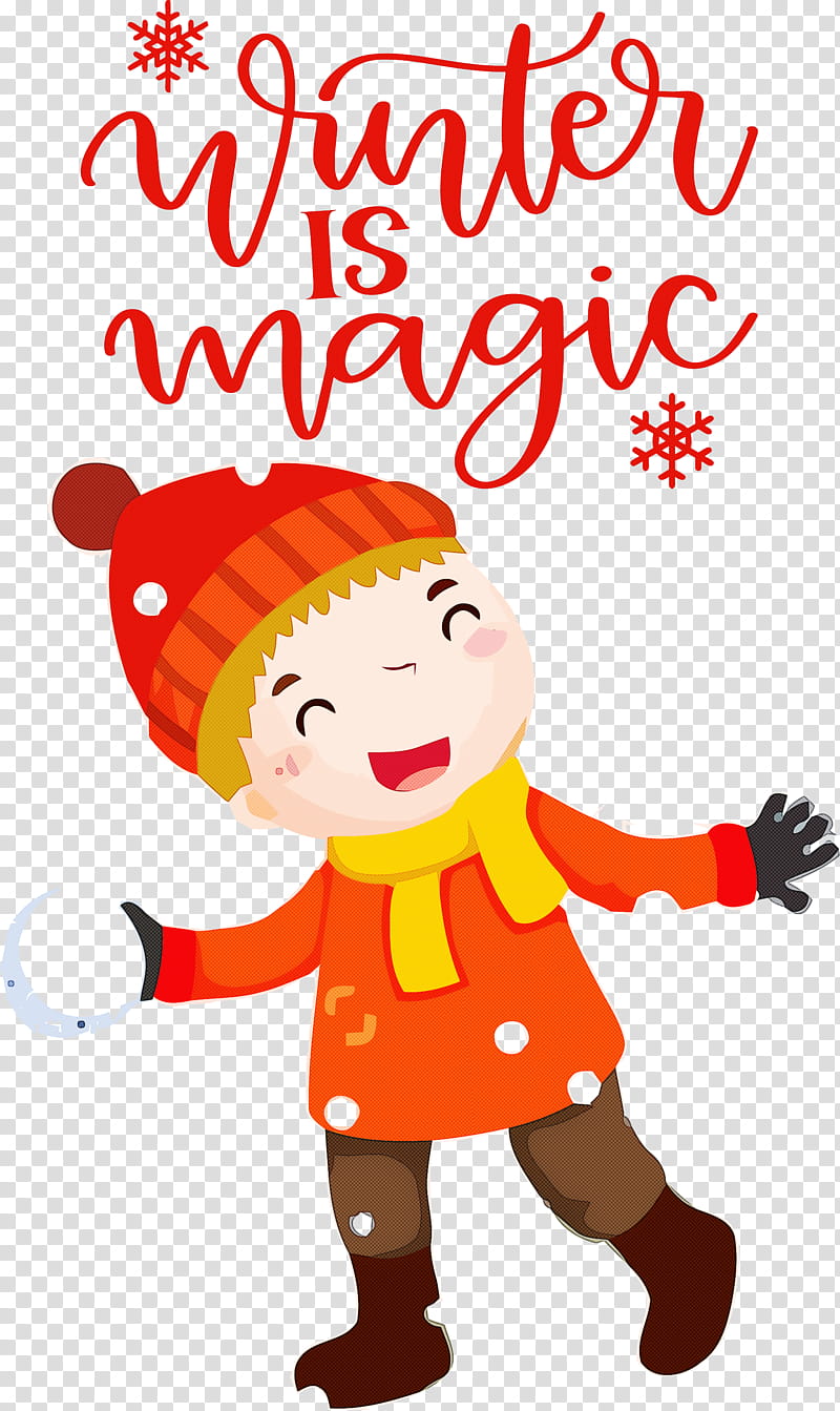 Winter Is Magic Hello Winter Winter, Winter
, Cartoon, Royaltyfree, Snowman transparent background PNG clipart