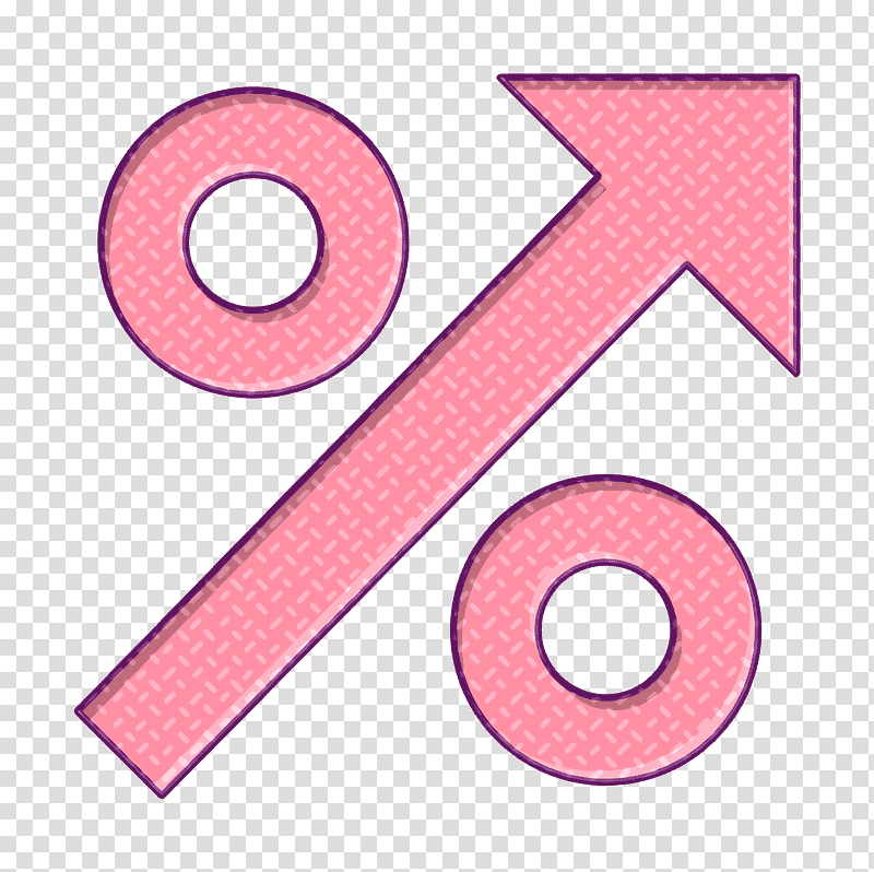 Investment icon Interest icon Percentage icon, Line, Meter, Number, Geometry, Mathematics transparent background PNG clipart