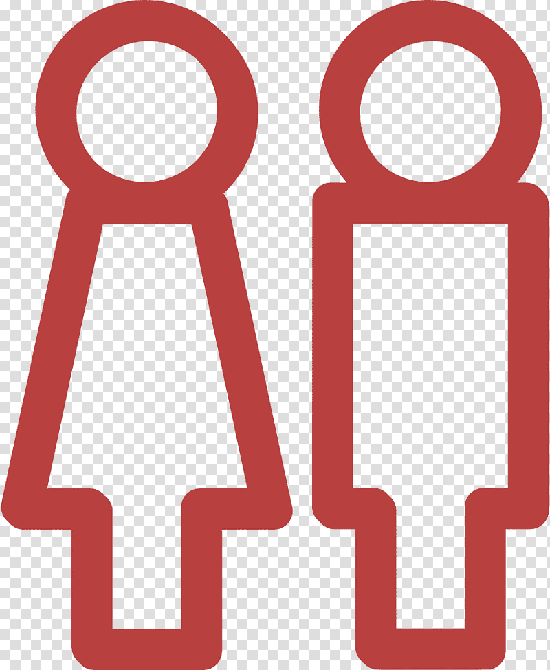 POI Public places Outline icon Restroom icon Girl and boy icon, People Icon, Logo, Meter, Number, Mathematics, Geometry transparent background PNG clipart