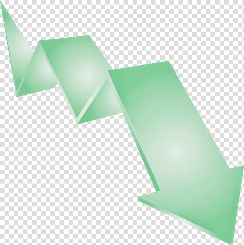Jaggy Arrow, Green, Logo transparent background PNG clipart