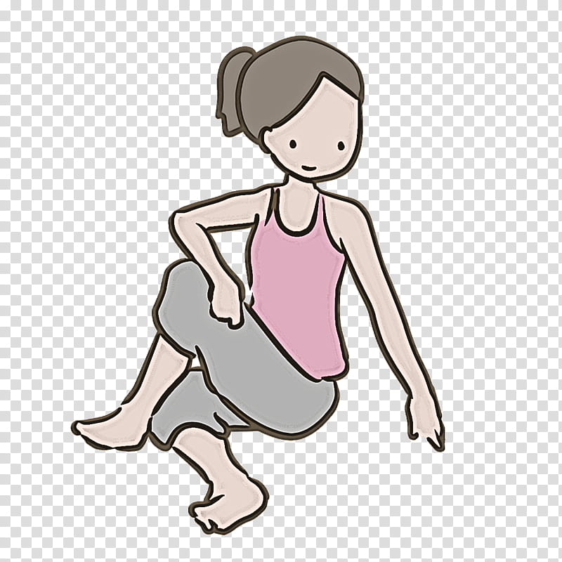 shoe human abdomen, Yoga, Yoga Girl, Yoga Cartoon, Muscle, Sportswear transparent background PNG clipart