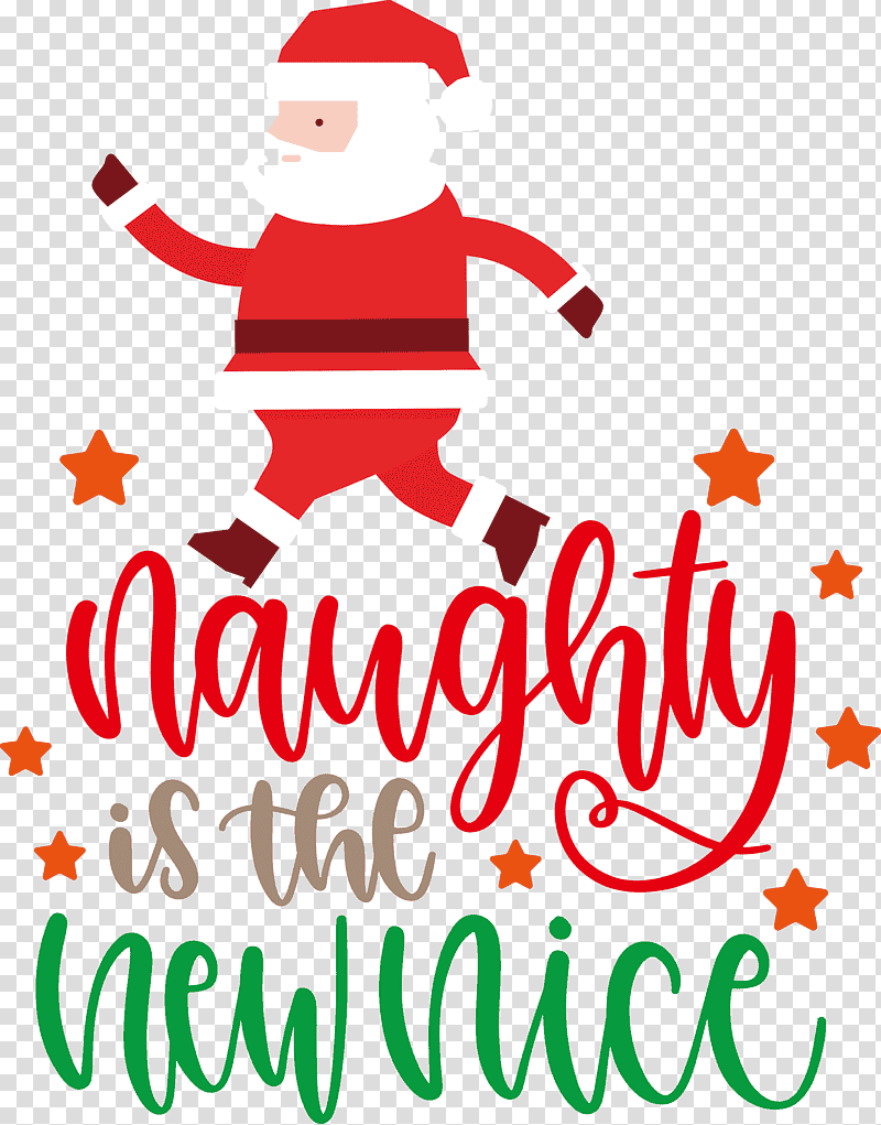Naughty Chrismtas Santa Claus, Christmas Tree, Christmas Day, Logo, Christmas Ornament M, Santa Clausm, Meter transparent background PNG clipart