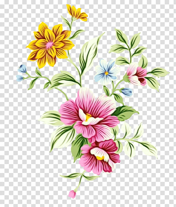 Floral design, Watercolor, Paint, Wet Ink, Flower, Petal, Plant, Gazania transparent background PNG clipart